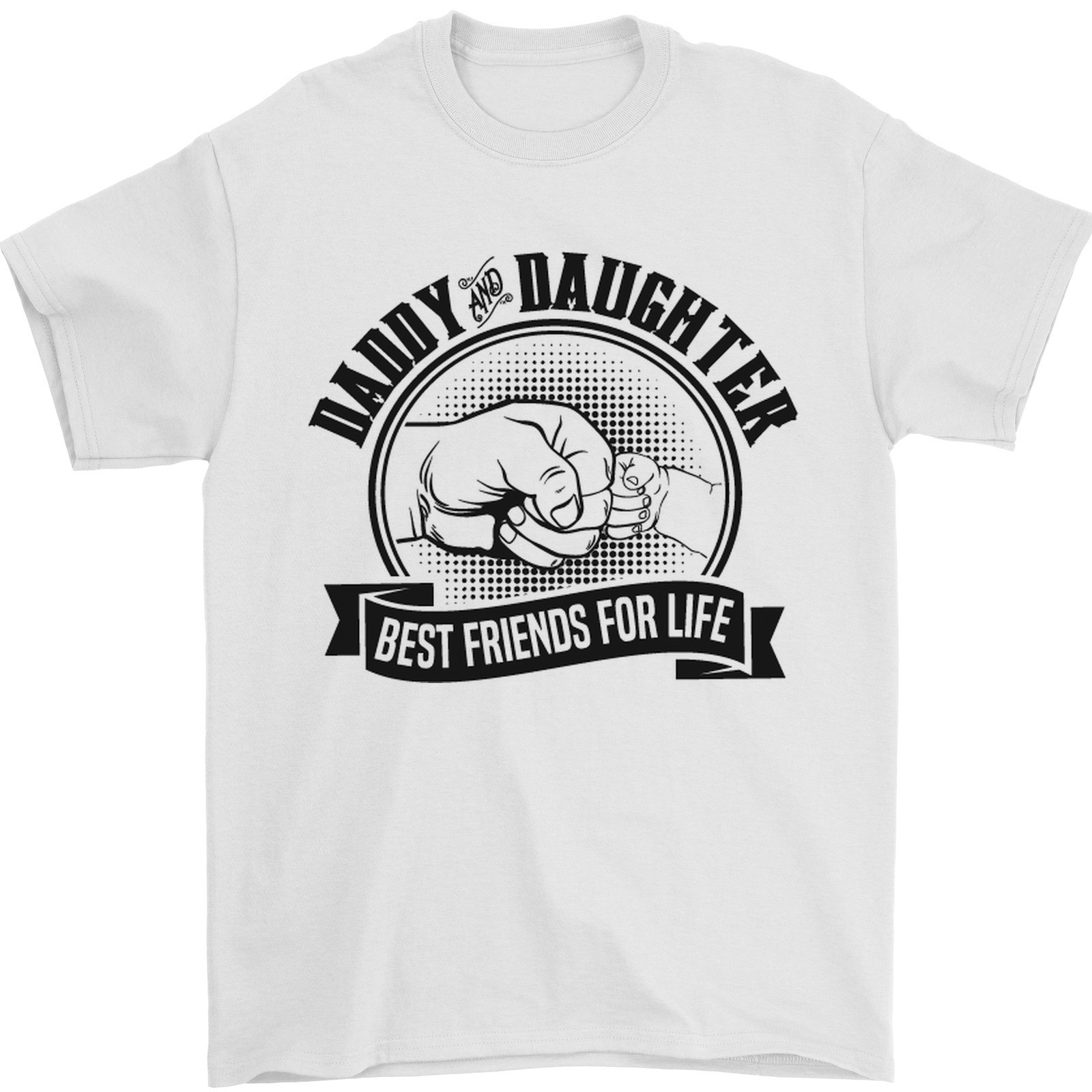 Daddy & Daughter Best Friends Fathers Day Mens T-Shirt 100% Cotton gallery