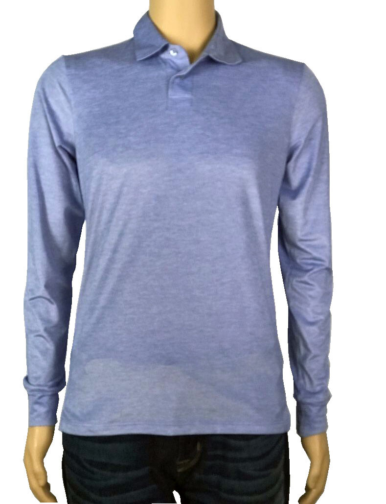 Nero Perla Men’s Long Sleeve Polo Shirts