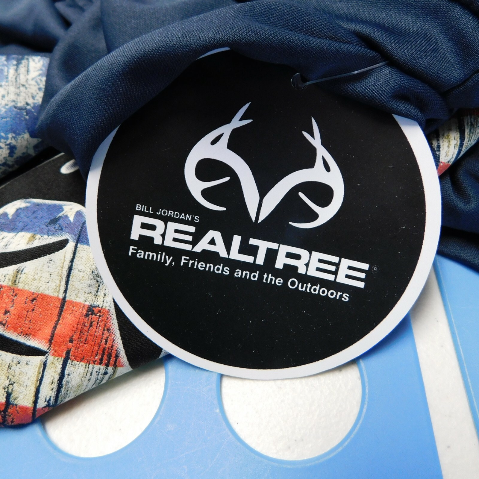 RealTree Men's Short Sleeve Patriotic America Graphic T-Shirt Navy XL #5280 gallery