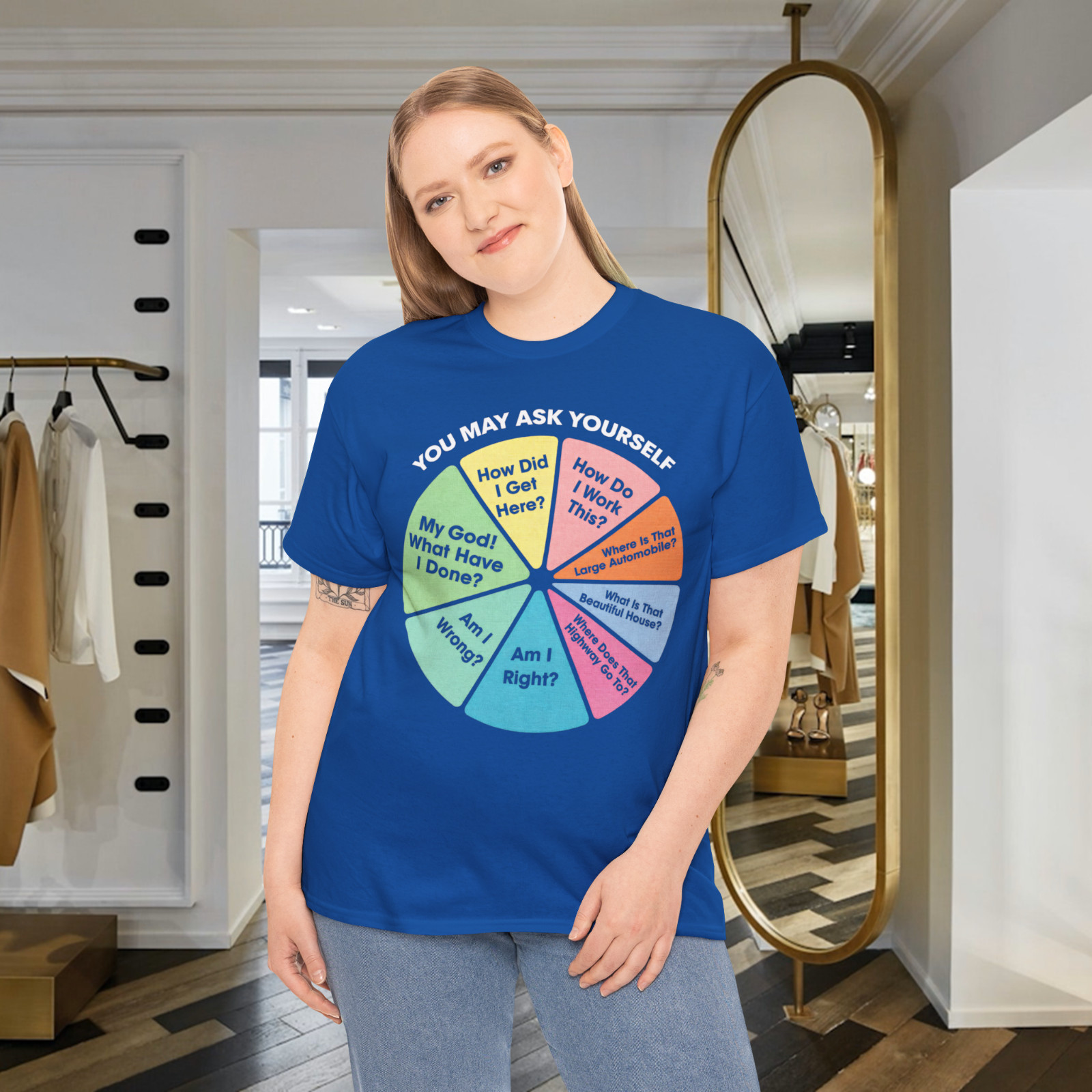You May Ask Yourself Once In A Lifetime Talking Heads T-Shirt gallery