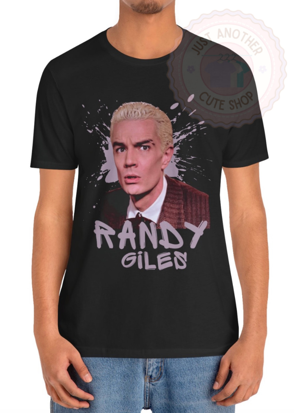 Buffy the Vampire Slayer T-Shirt ♡ SPIKE a.k.a. Randy Giles ✩ 90s BTVS Funny! gallery