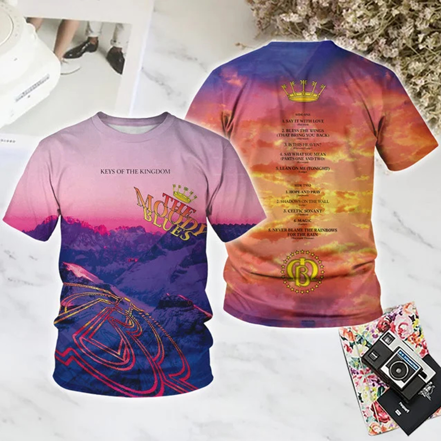 3D Shirt Keys of the Kingdom – The Moody Blues Band Unisex S-5XL K601