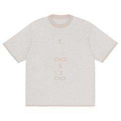 Knitted magic infinity symbol classic tee