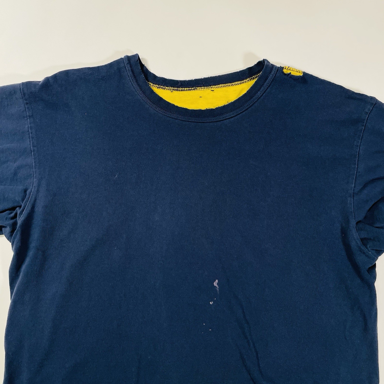 True Vintage 70s–80s Physical Education Double-Face T-Shirt L gallery