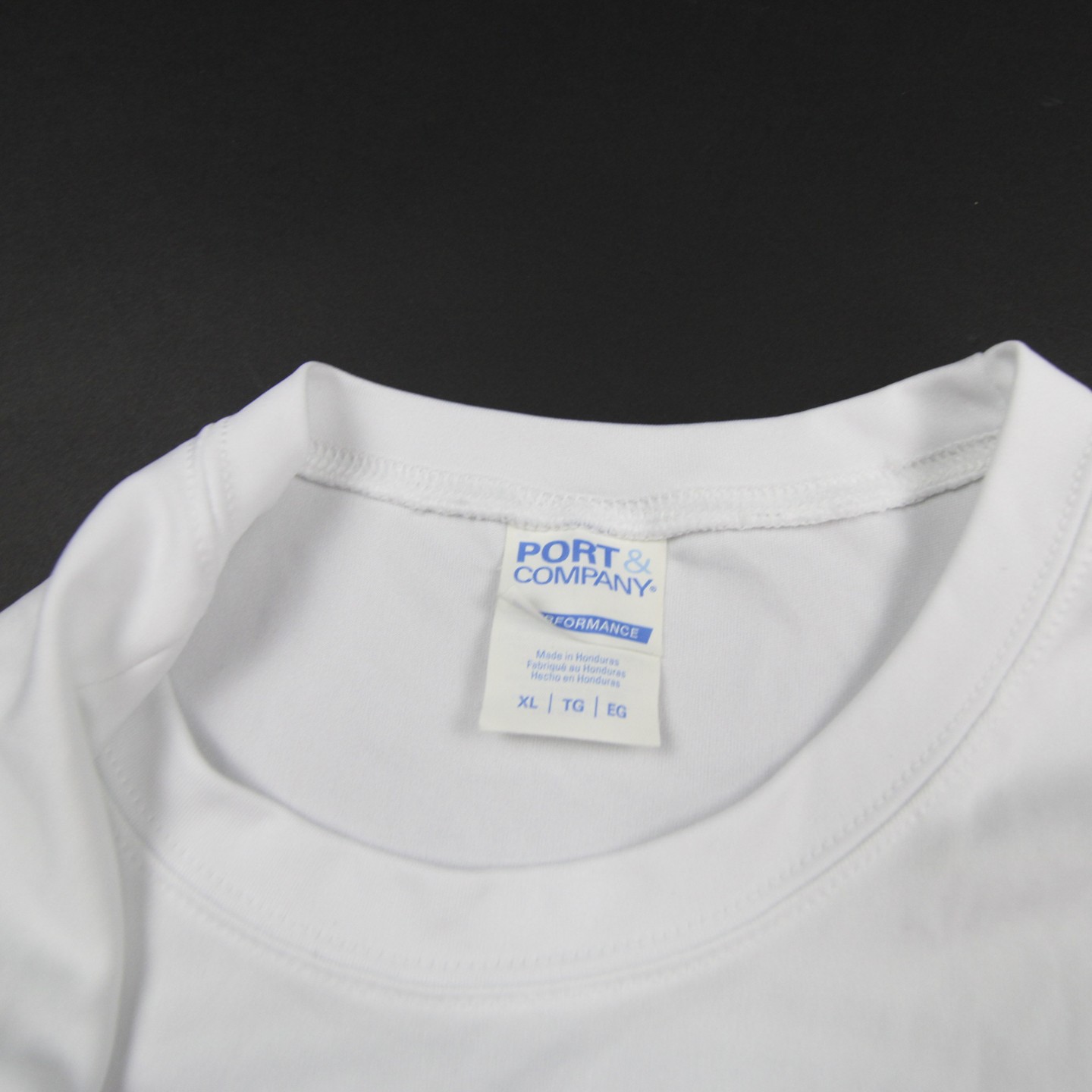 Port & Company Short Sleeve Shirt Men's White Used S gallery