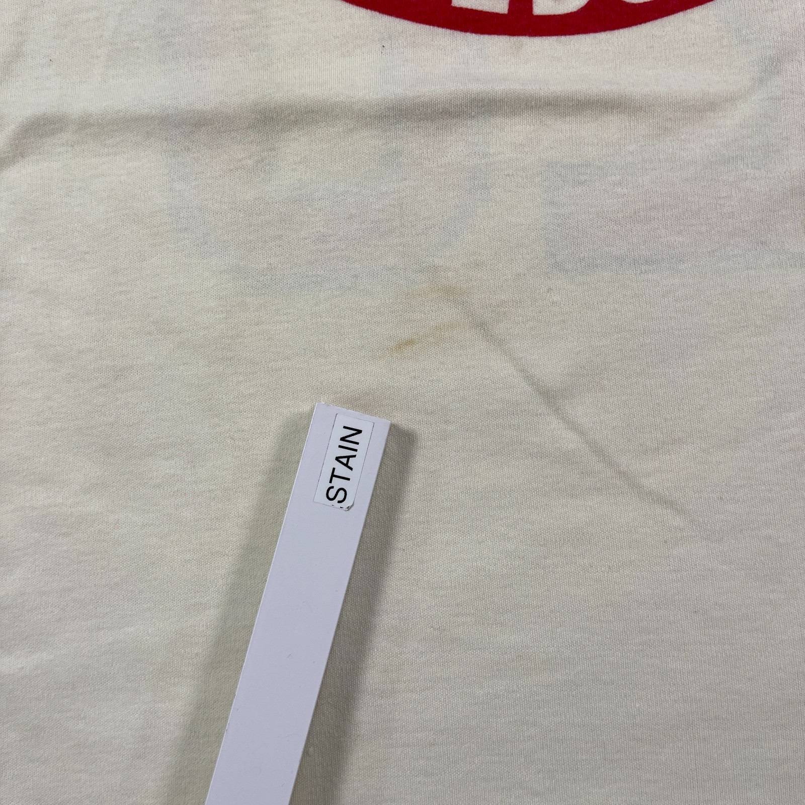 Vintage 70s Cincinnati Reds Mike #28 Baseball Shirt Teens Medium 15x22 Ivory gallery