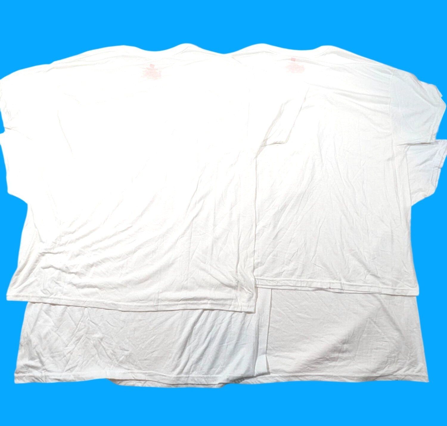 Hanes ComfortBlend Mens White T-Shirts size XL Lot Of 4 Crew Neck Short Sleeve gallery