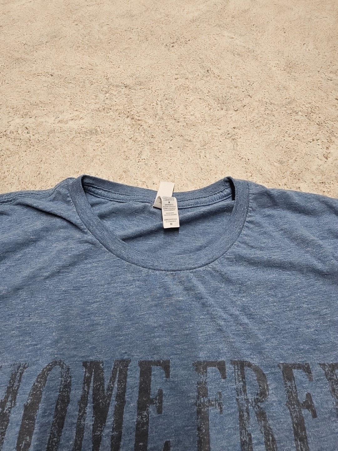 Home Free Live In Concert Men's Solid Blue Graphic Print Short Sleeve Tshirt... gallery