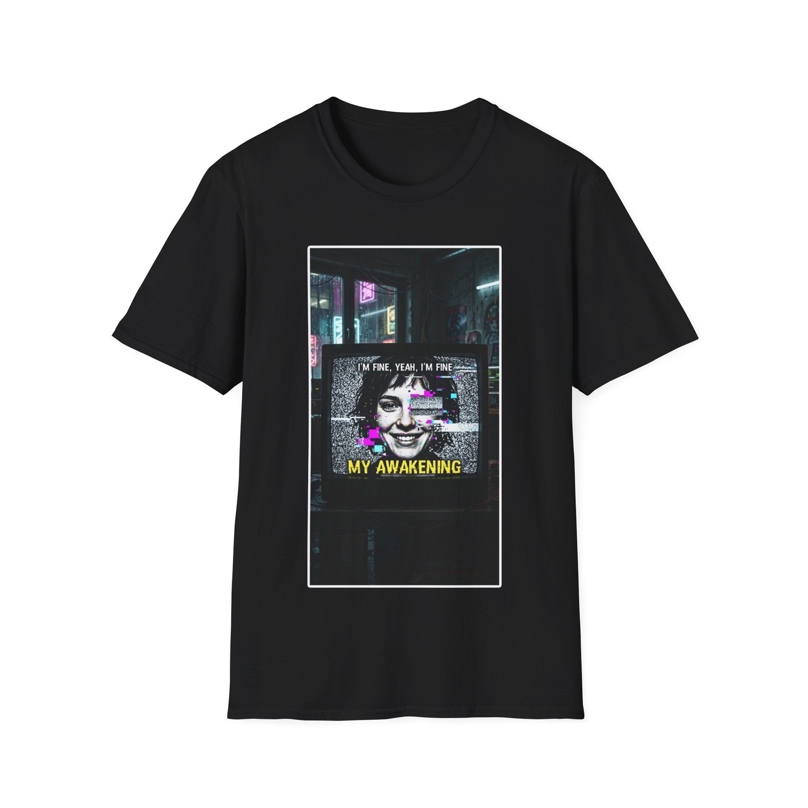 I'M FINE, YEAH, I'M FINE T-Shirt THE STATIC FACE gallery