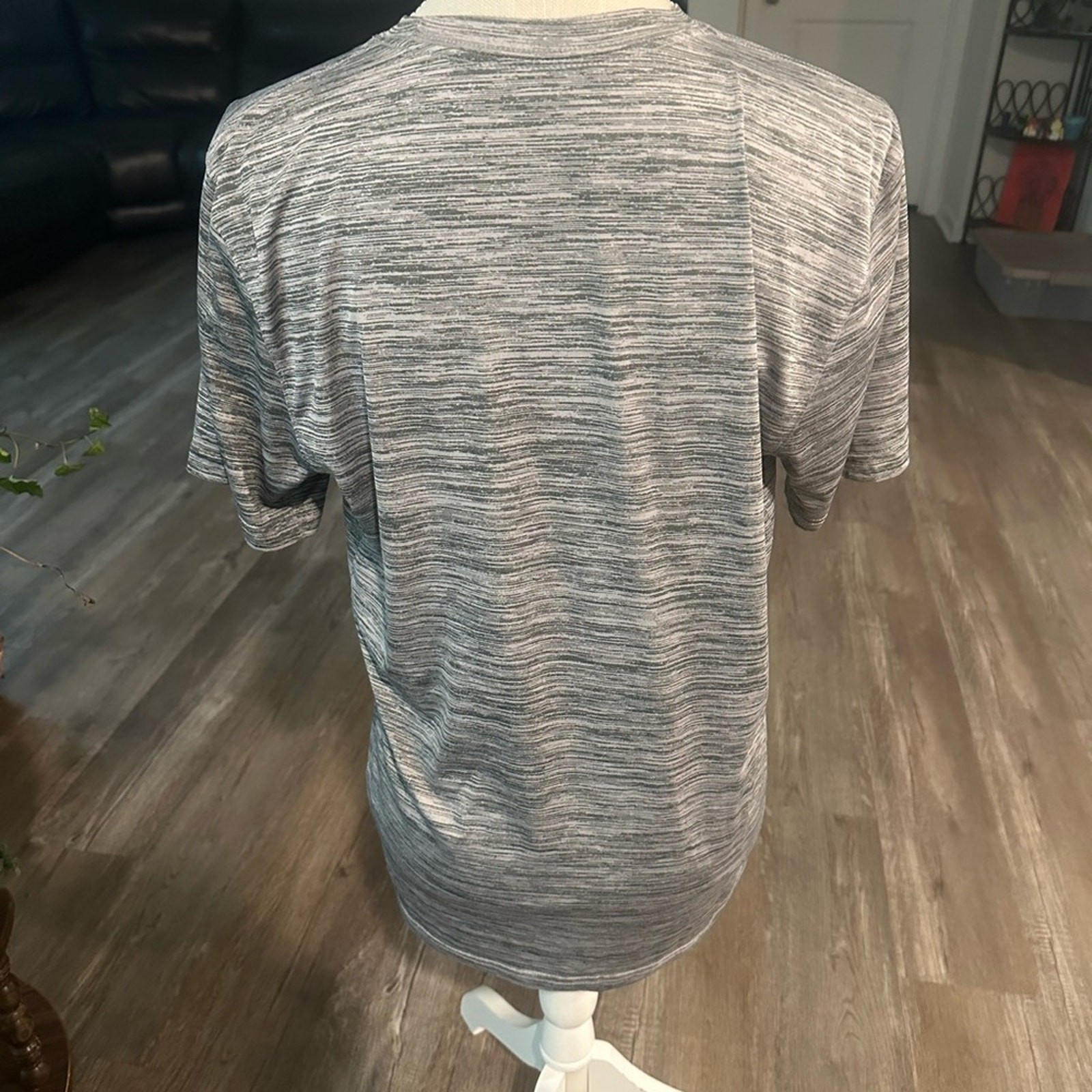 Nike Air Force Blue and Gray Men's Tee gallery