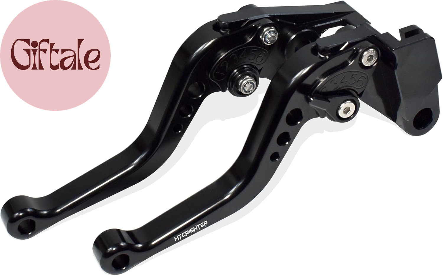 Short Brake Clutch Lever Set Compatible with Yamaha R9 YZF-R9 MT-09SP MT-09 Gen
