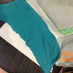 Paul Smith Wool Nylon Large Scarf 170cm x 78cm New Japan