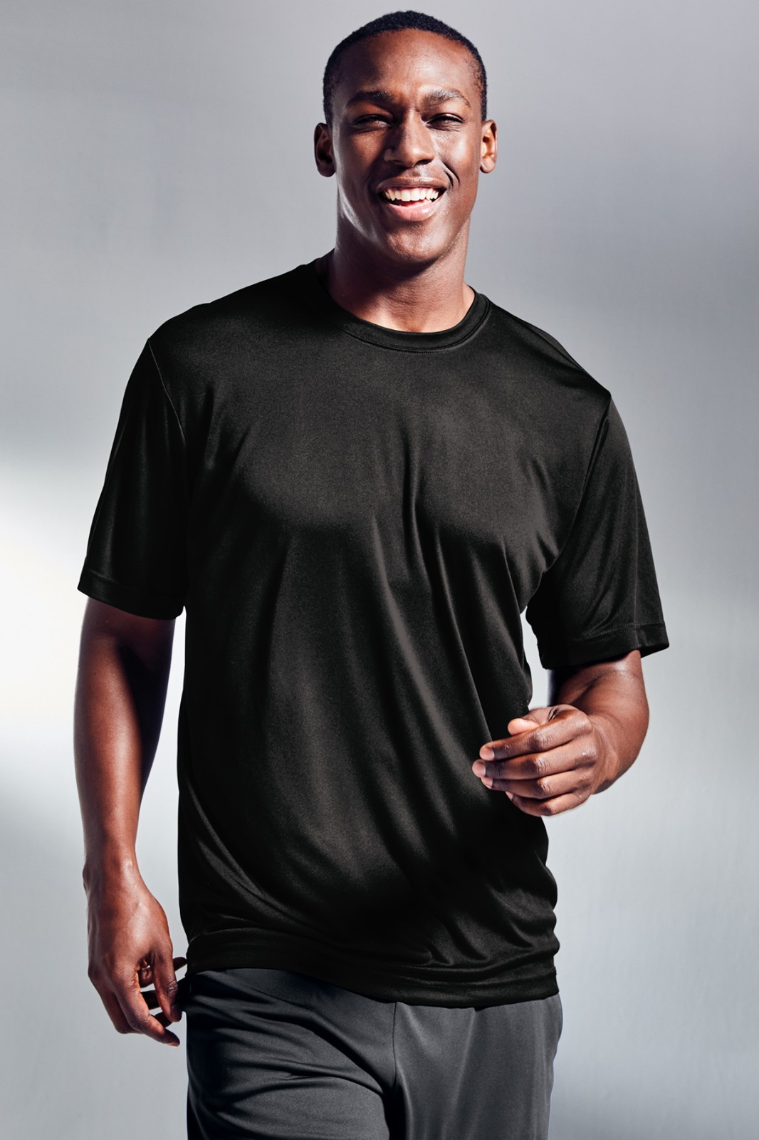 Mens Premium Heavy Sport-Tek PosiCharge Competitor Tee Plain Casual ST350 gallery
