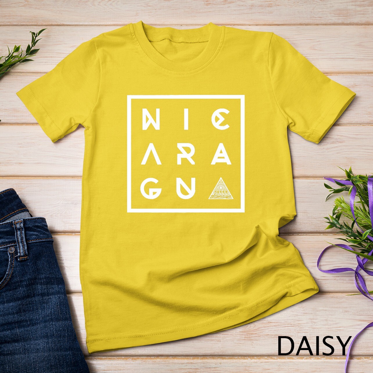 Geometric Nicaragua Premium T-Shirt Unisex T-shirt gallery