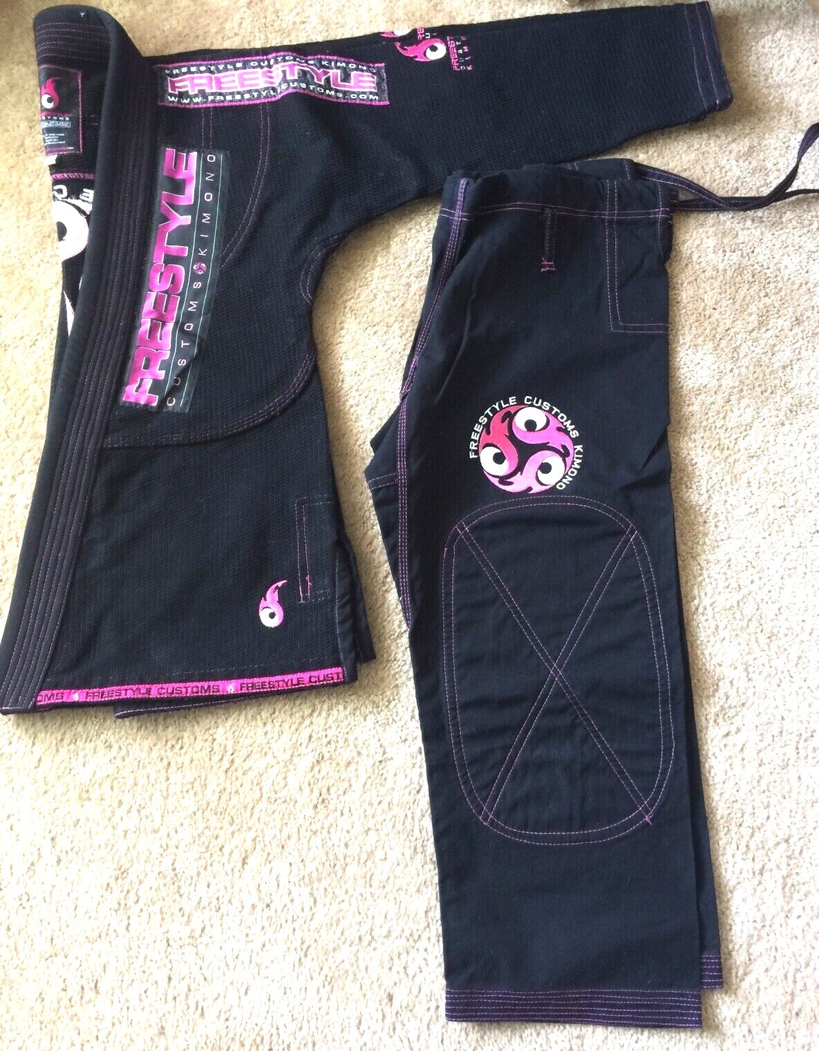 Jiu-Jitsu Freestyle Customs Kimono Jiu Jitsu Gis Size F2