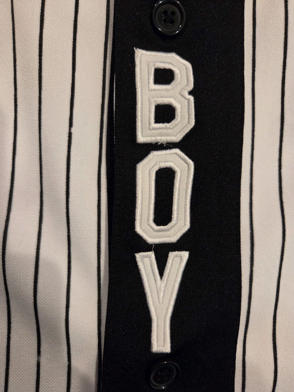 Fall Out Boy Mania Jersey XL 2018 Double Sided Pete Wentz Patrick Stump Chicago gallery