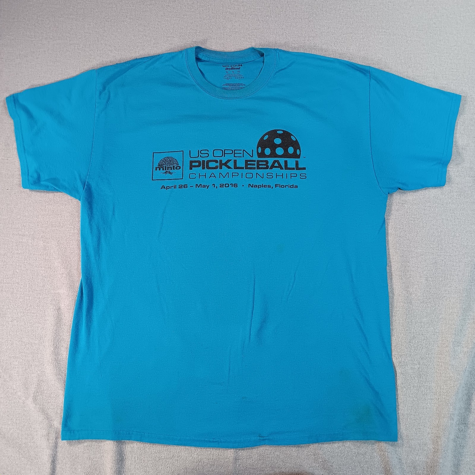 Pickleball US Open Championships Tournament Official 2016 T-shirt XL Blue gallery