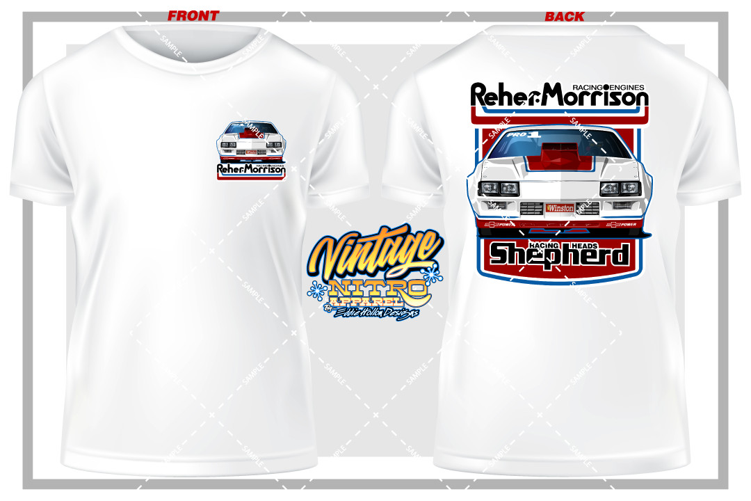Reher Morrison 1984 Pro Stock Camaro (339) T-Shirt gallery