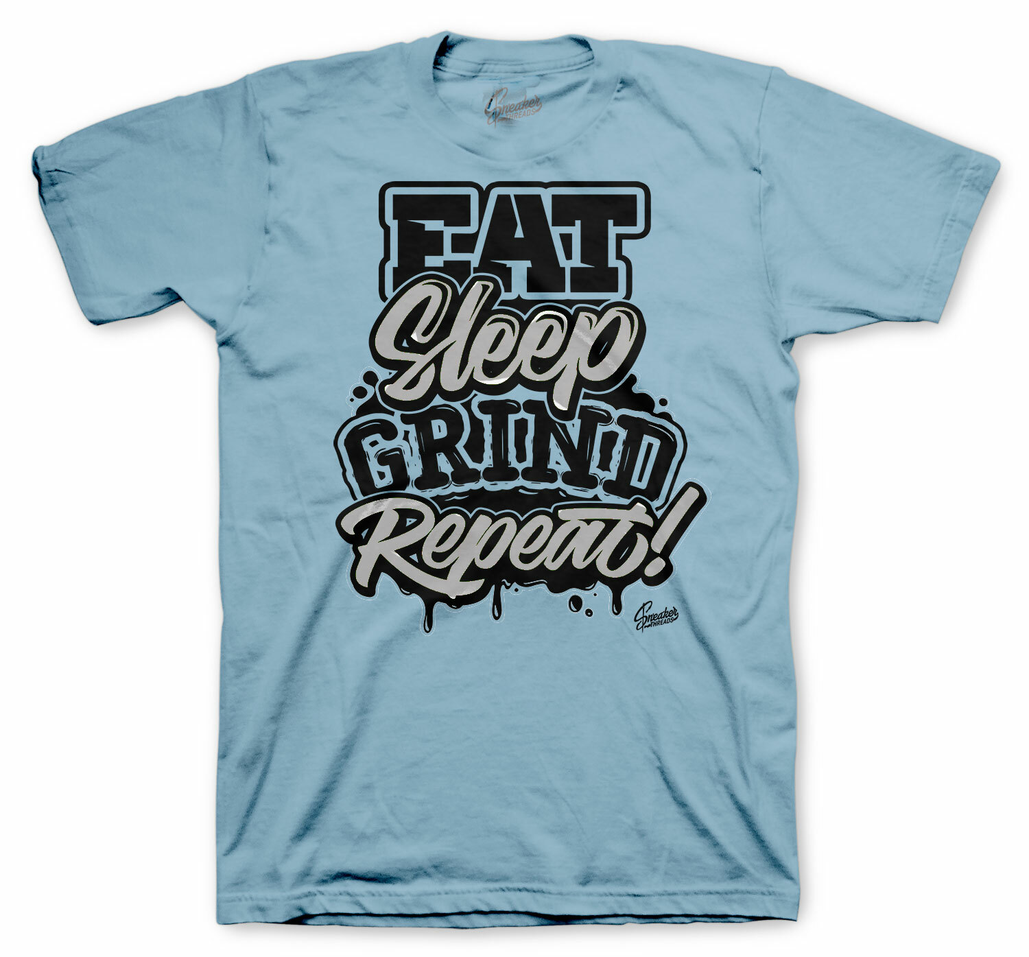 Shirt To Match Jordan Retro 5 Bluebird – Daily Routine Tee