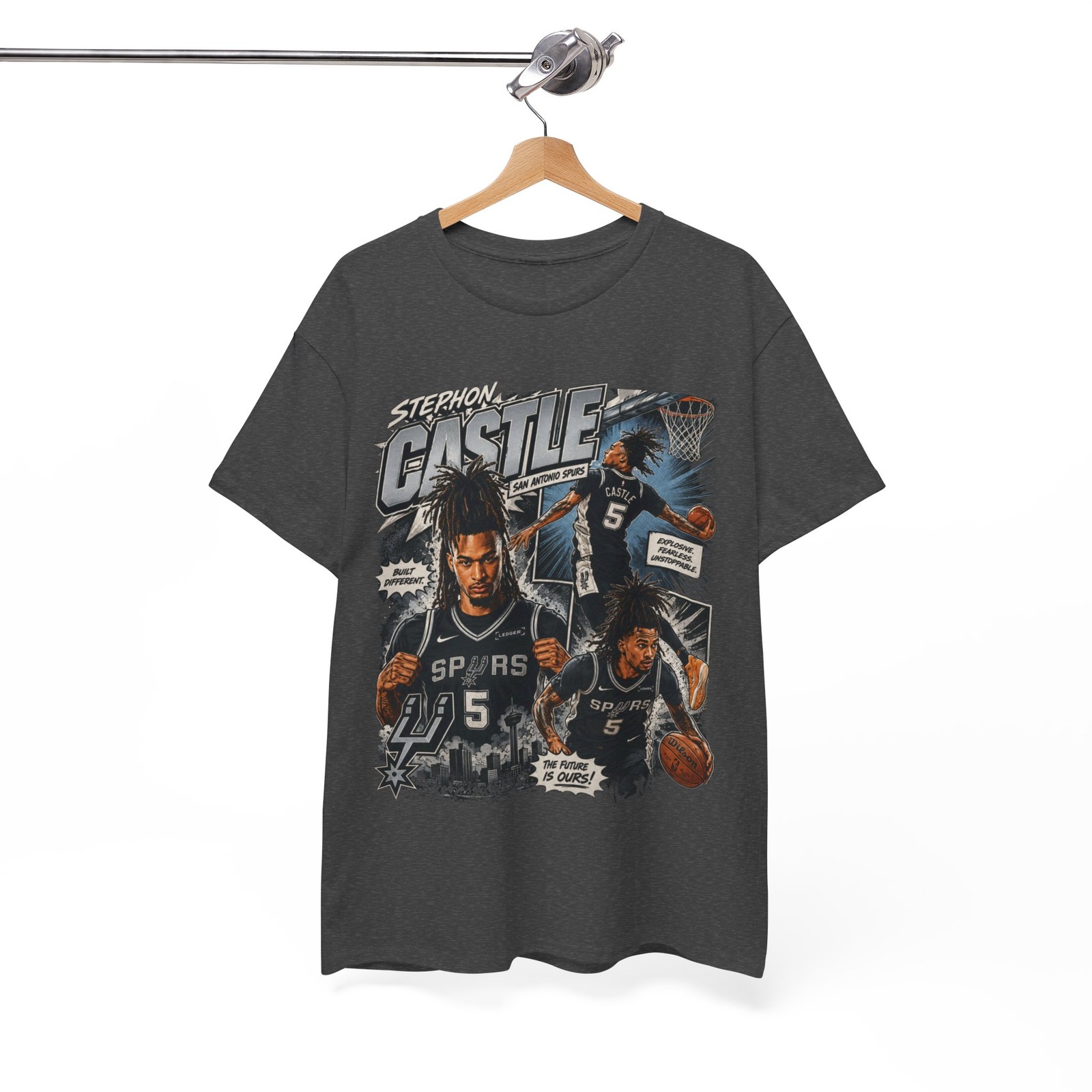 STEPHON CASTLE SPURS Unisex T Shirt gallery