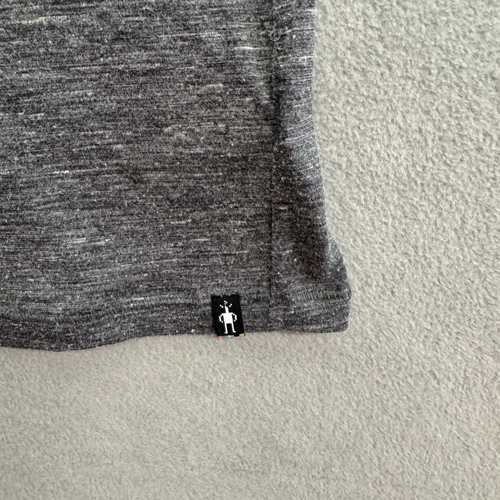 Smartwool T Shirt Medium Men's Henley Short Sleeve Merino Wool Hemp Gray Outdoor gallery