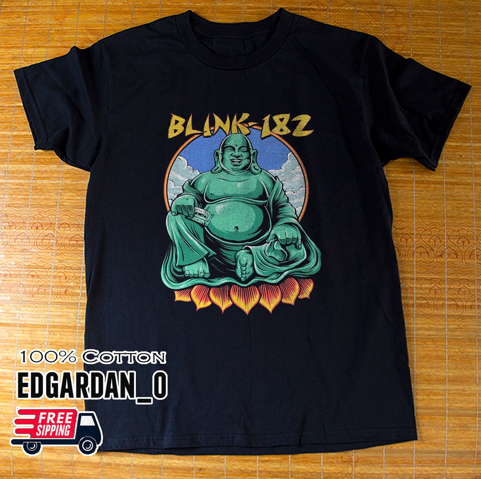 Blink – 182 Buddha T-Shirt Free Shipping