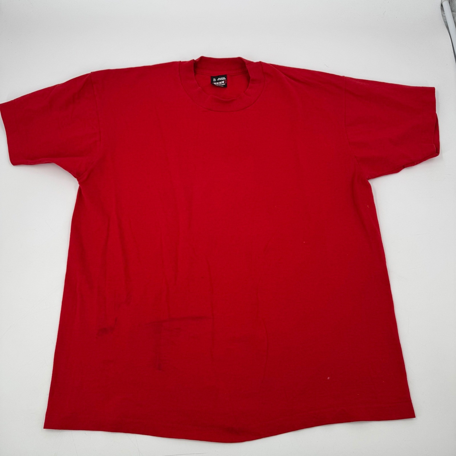 Vintage 90s Roaring 20s Santa Rosa Graphic T-Shirt Fruit Loom BEST XL Red gallery