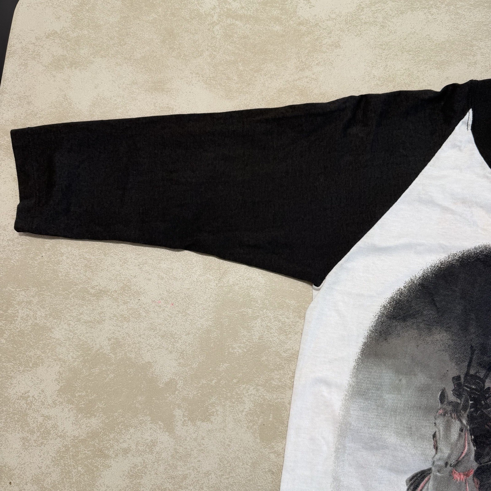 Vintage 80s The Firm Tour Raglan Shirt Jimmy Page Paul Rodgers Band Tee M gallery