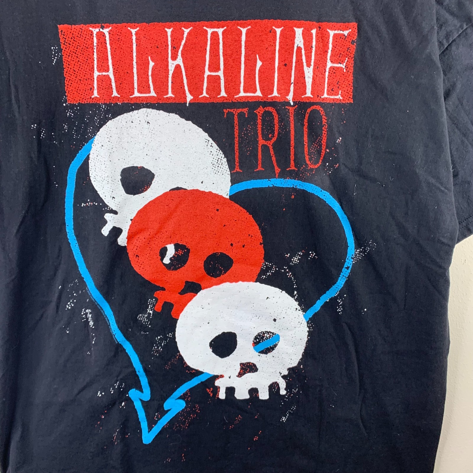 Vintage Y2K Alkaline Trio Band Tee Shirt XL Black Punk Rock 2009 2000s gallery