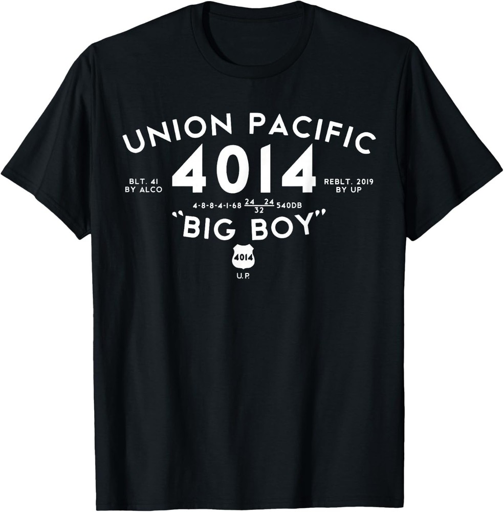 Big Boy 4014 Union Pacific Steam Engine Railroad T-Shirt