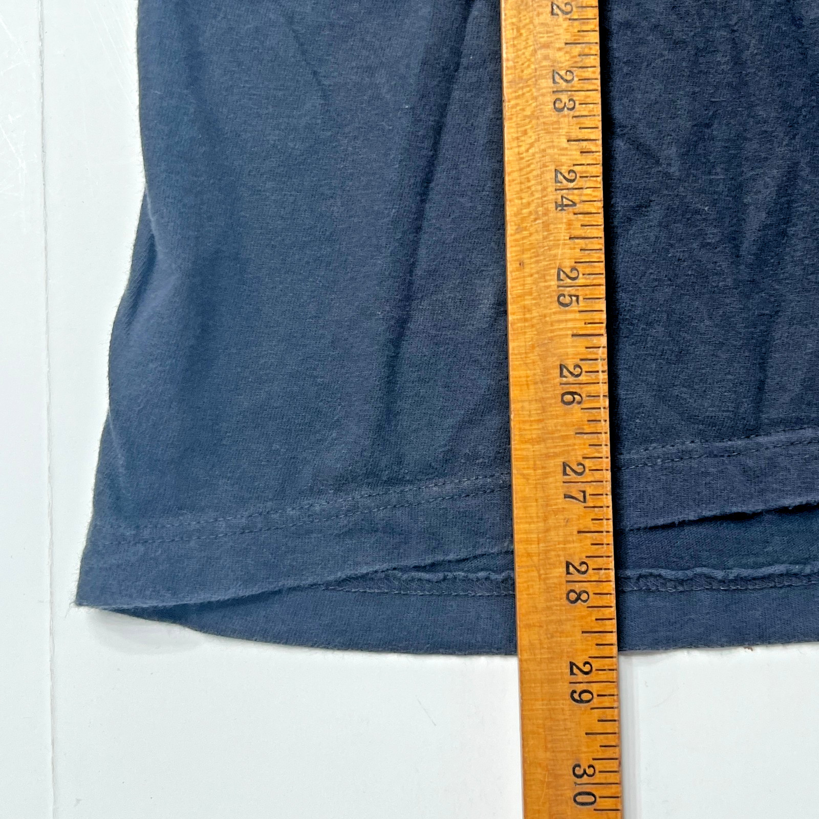 JC Penny T Shirt Pocket Short Sleeve Large VTG 80s Cotton BLACK Made in USA gallery