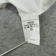 Guess Shirt Mens Extra LArge White Graphic Print Long Sleeve Crew Neck