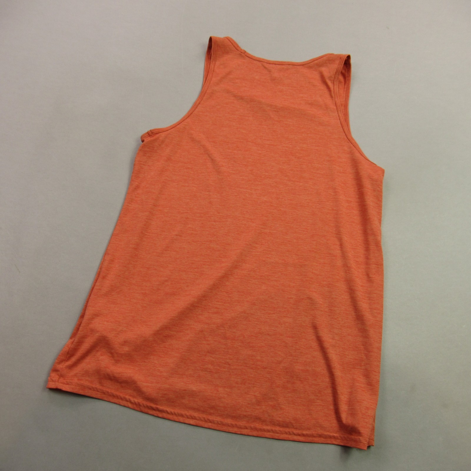 Patagonia Shirt Mens Small Sleeveless Crew Neck Workout Lightweight Orange gallery