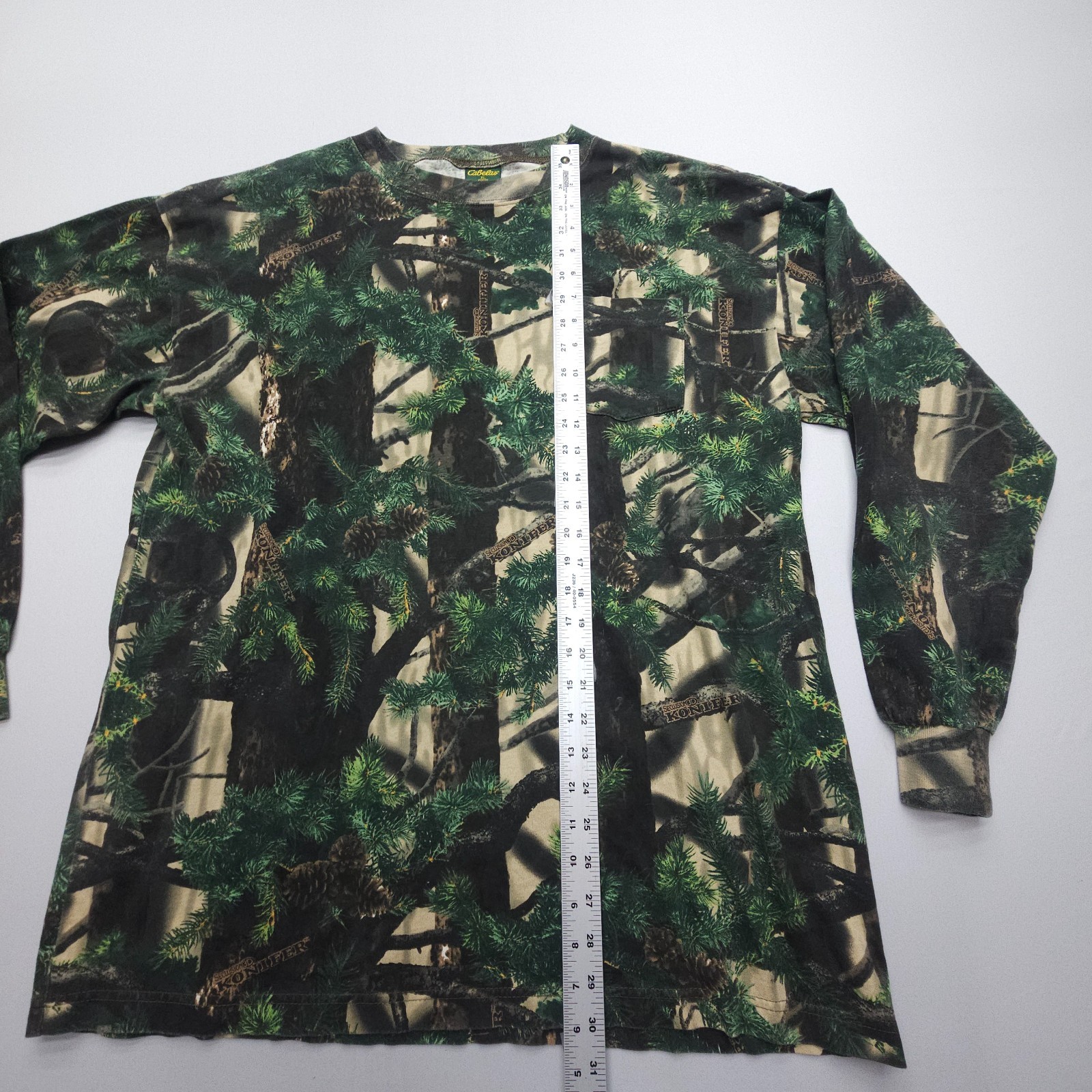 Vintage Cabela's Seclusion 3D Konifer Shirt Mens XL Long Sleeve Hunting Camo gallery