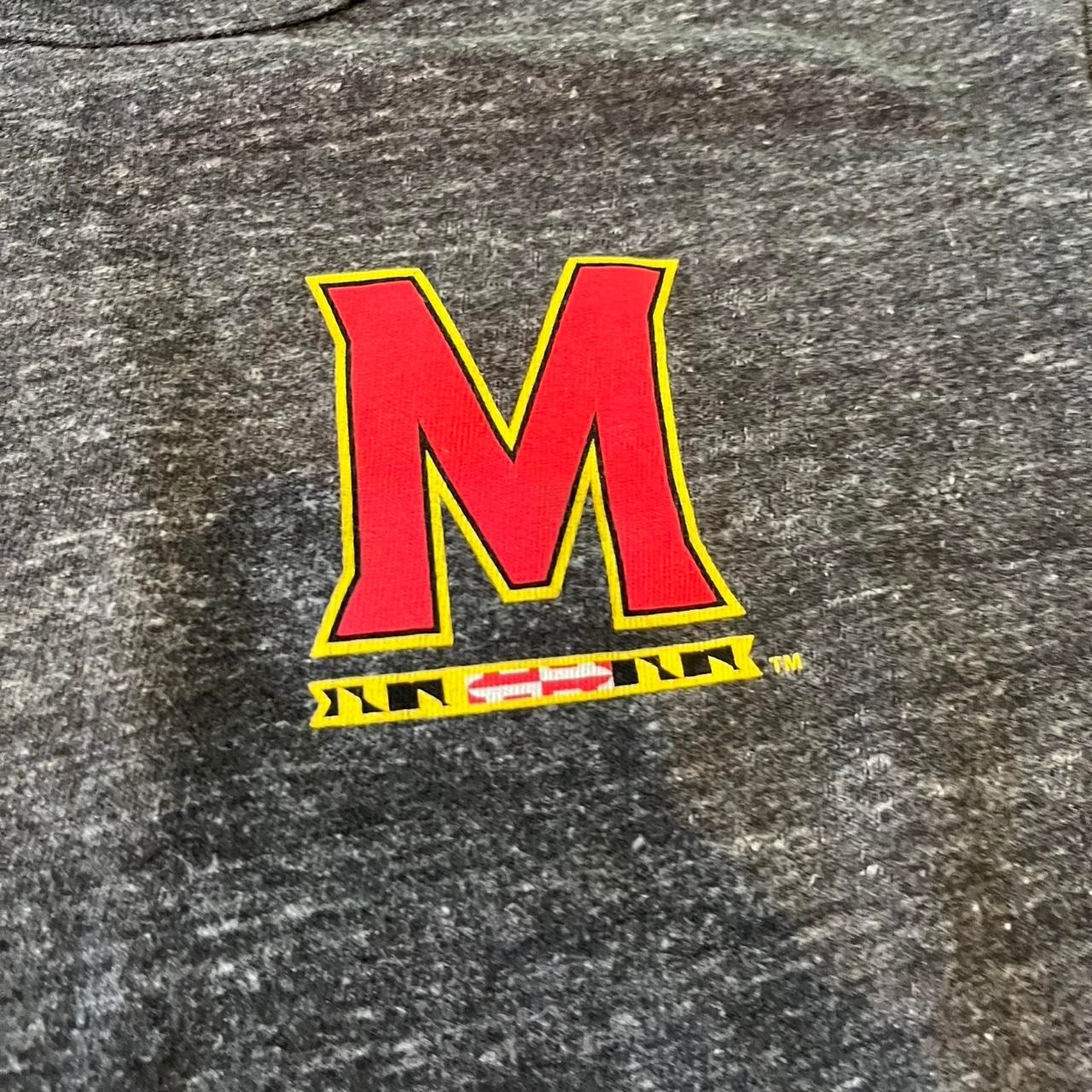 Maryland Terrapins Terps Colosseum Gray Men's T-Shirt cotton college sports gallery