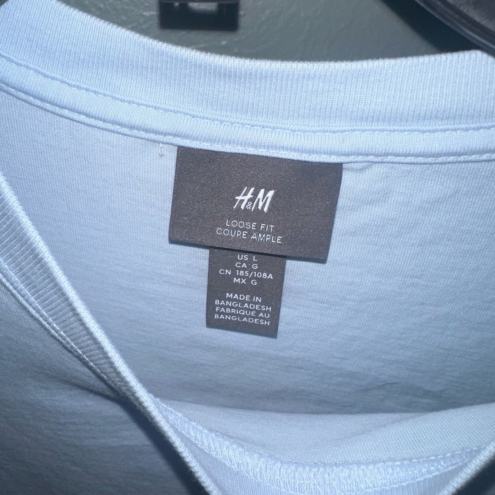 H&M Loose Fit Le Club Bleu Graphic T-Shirt gallery