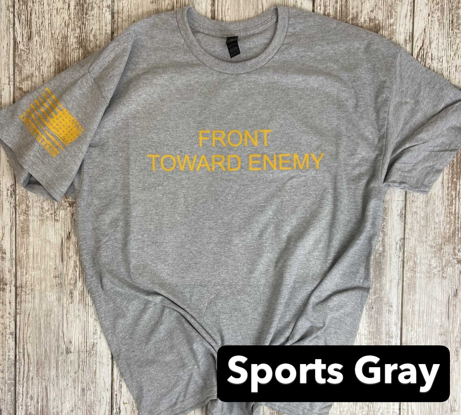 US MARINE CORPS FRONT TOWARD ENEMY Military Tshirt, gallery