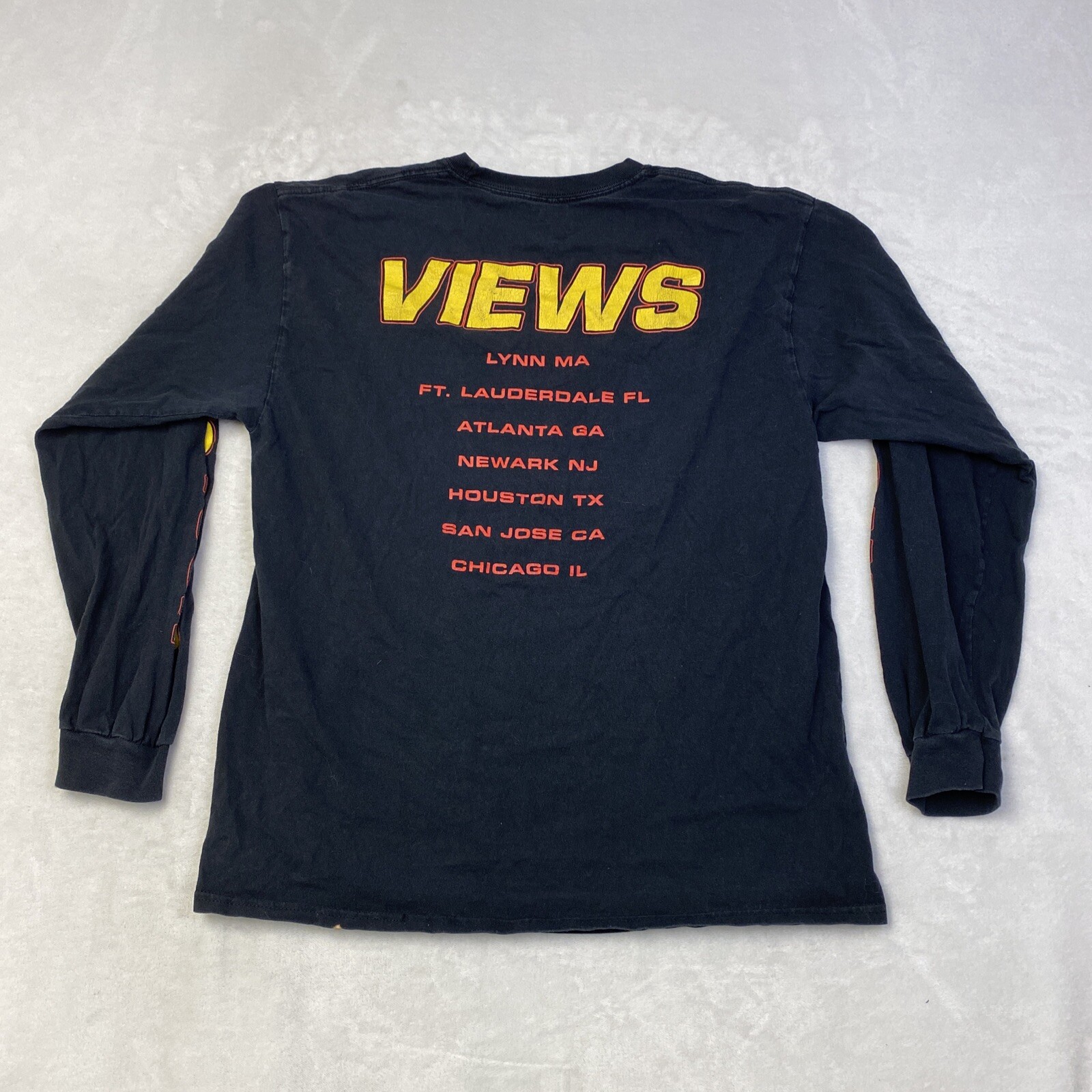 Drake 2016 Views Tour Shirt Long Sleeve Size Large Revenge Rap Tee Hip Hop gallery