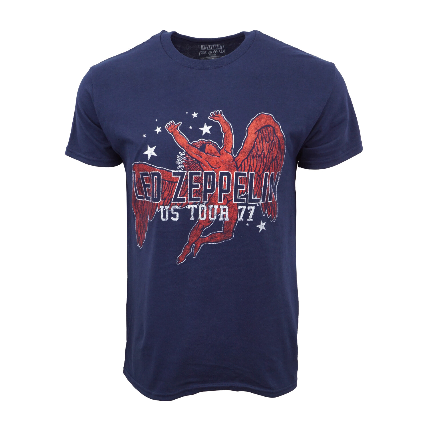 LED ZEPPELIN MENS US TOUR 77 T SHIRT ORIGINAL AND AUTHENTIC LICENSE TEE NEW gallery