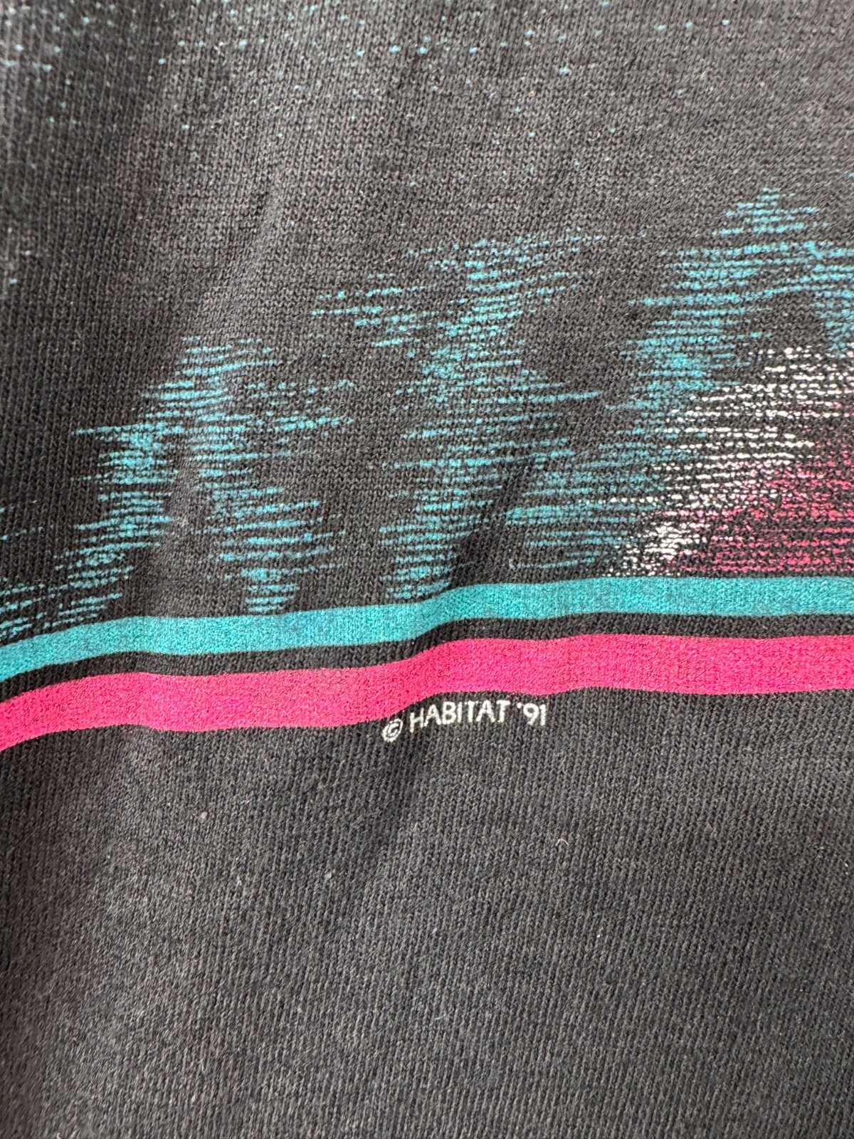 Vintage All Over Print Lightning Montana Thunder Shirt Single Stitch Early 90s gallery