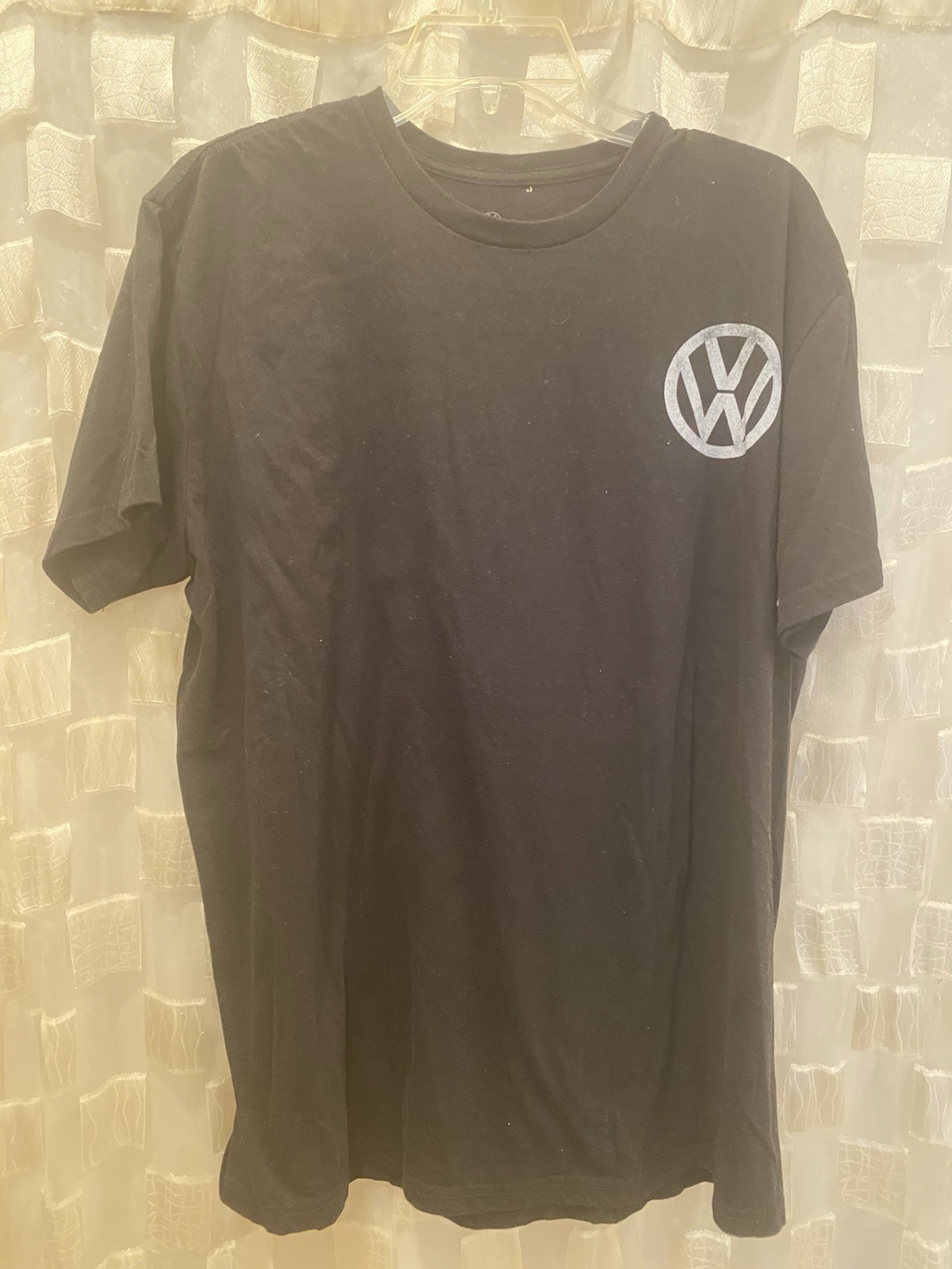 Volkswagen Men Shirt L Black Graphic 1991 Golf Casual Logo Short Sleeve gallery