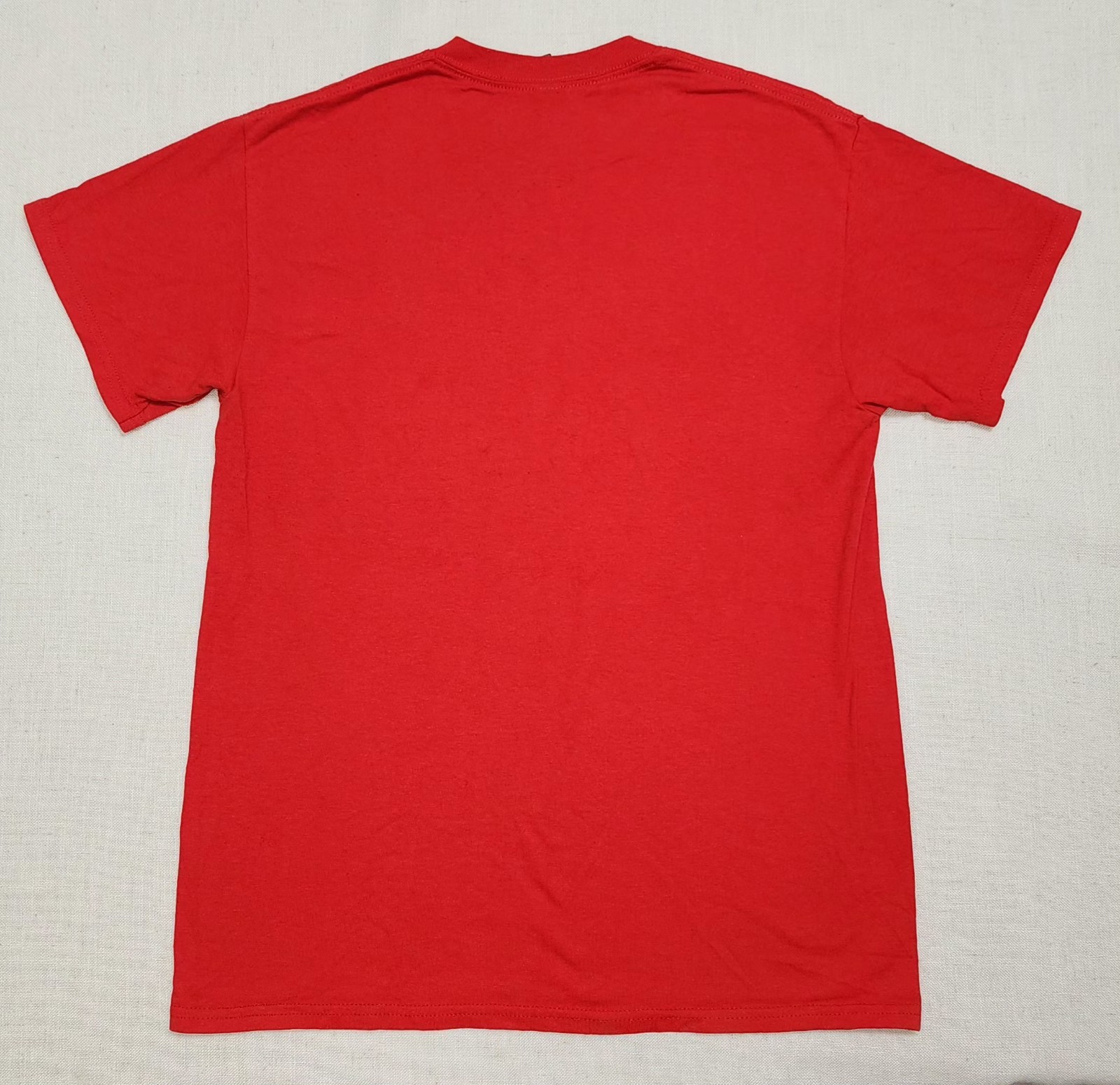 Gildan M Red Crew Neck Tee T-Shirt BG Crown Graphic Print Short Sleeves gallery