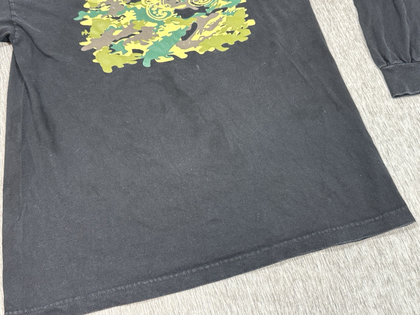 Vintage AXO Sport Shirt Mens Large (M) Black Camo Dirt Bike Motocross Military gallery