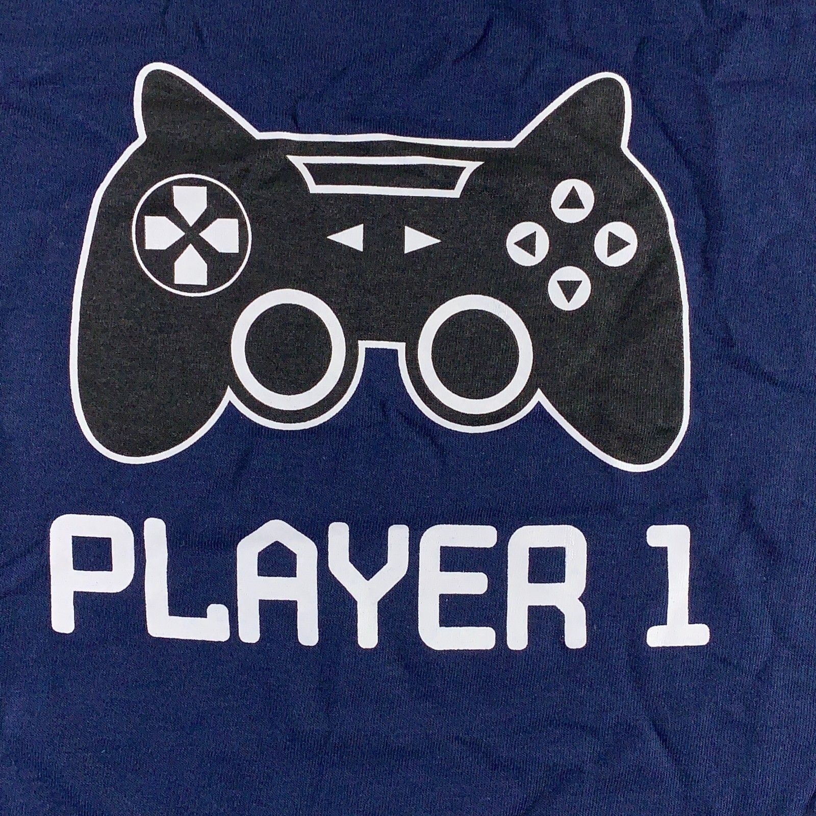 Adult Medium & Newborn Gaming Player One Player Two T-Shirt & Bodysuit Set New gallery