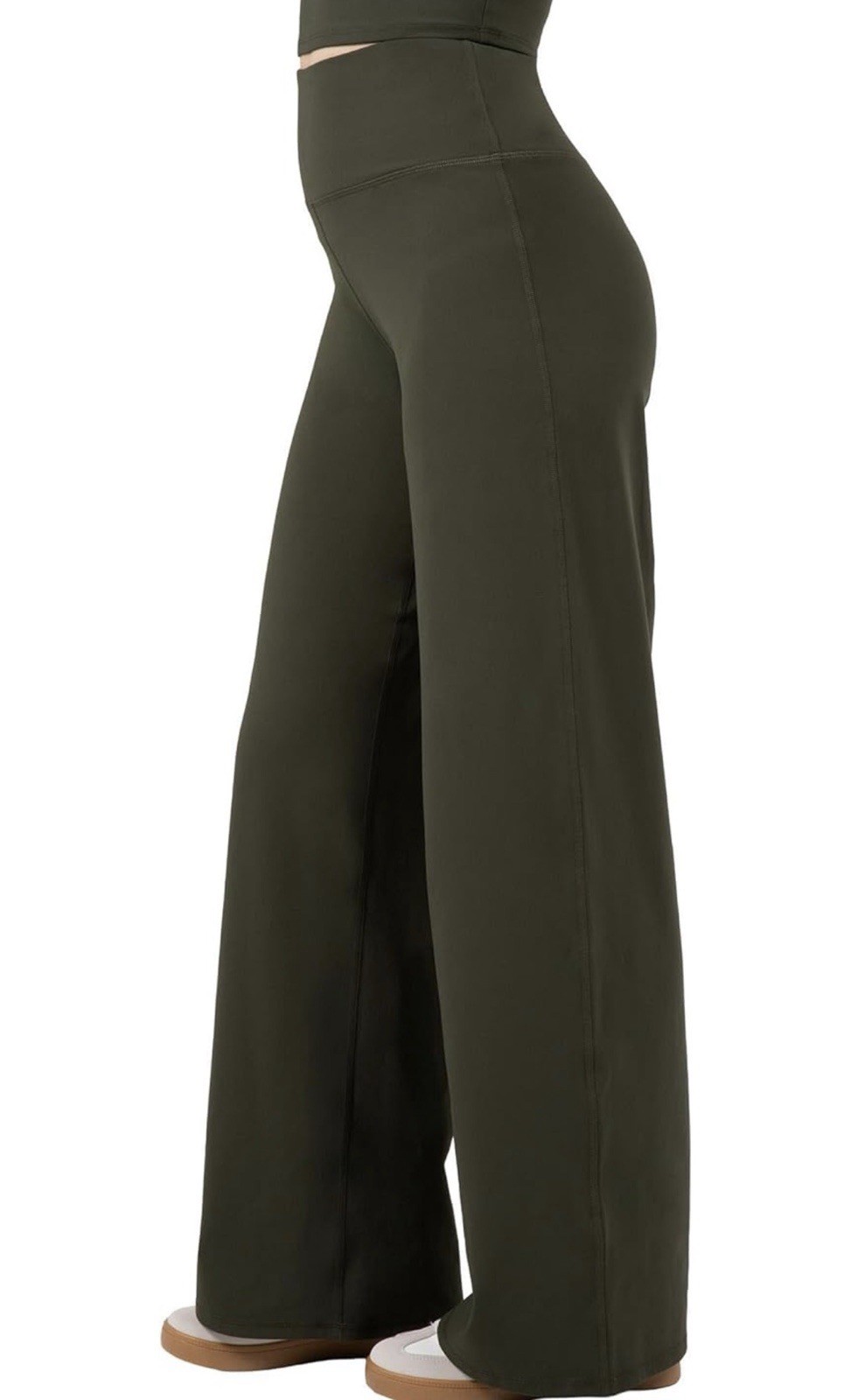 Active Women's High Waist Wide Leg Pants – Buttery Soft Lounge & Yoga Pants w... gallery