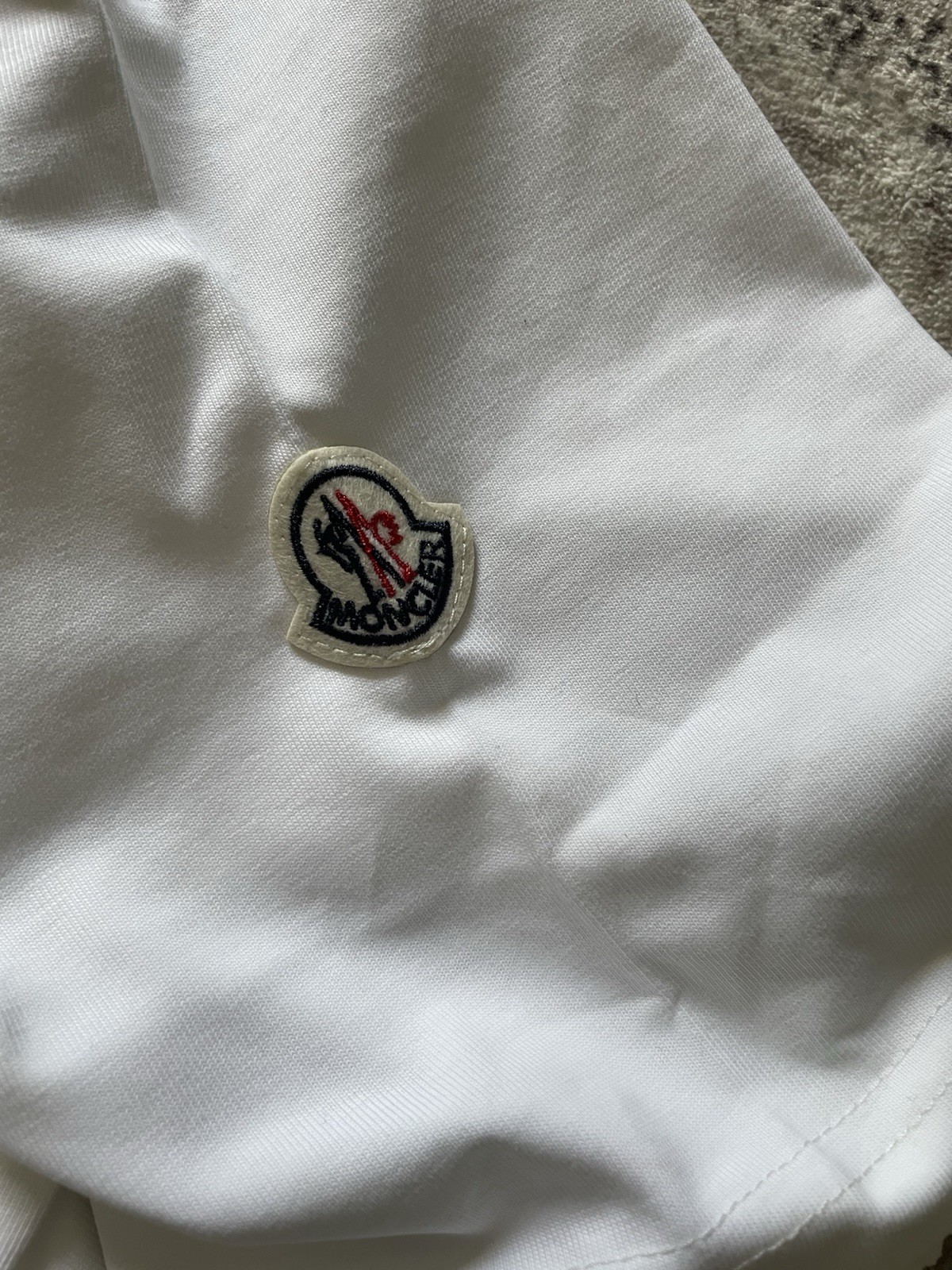Men’s Fashion Designer T shirt size L white gallery