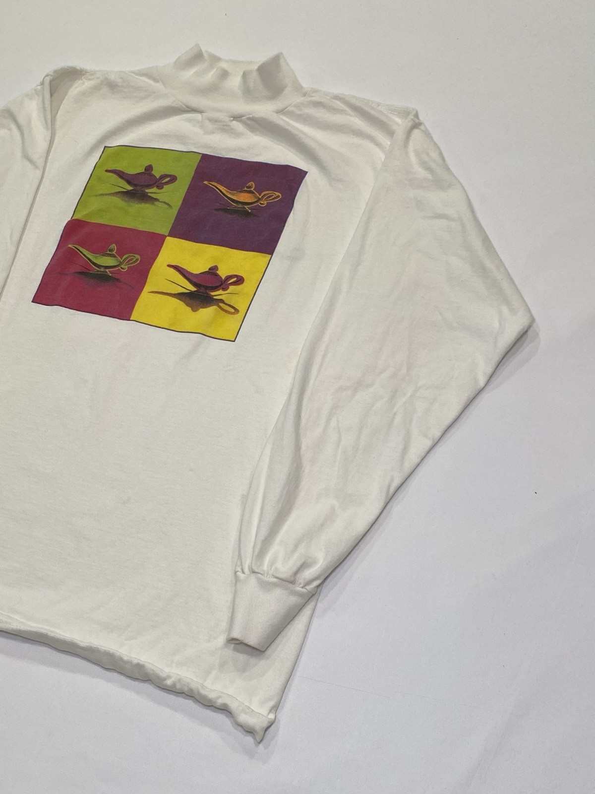 Vintage 1992 MoMa Aladdin Museum Of Modern Art NYC Turtleneck Sz L GRAIL RARE gallery