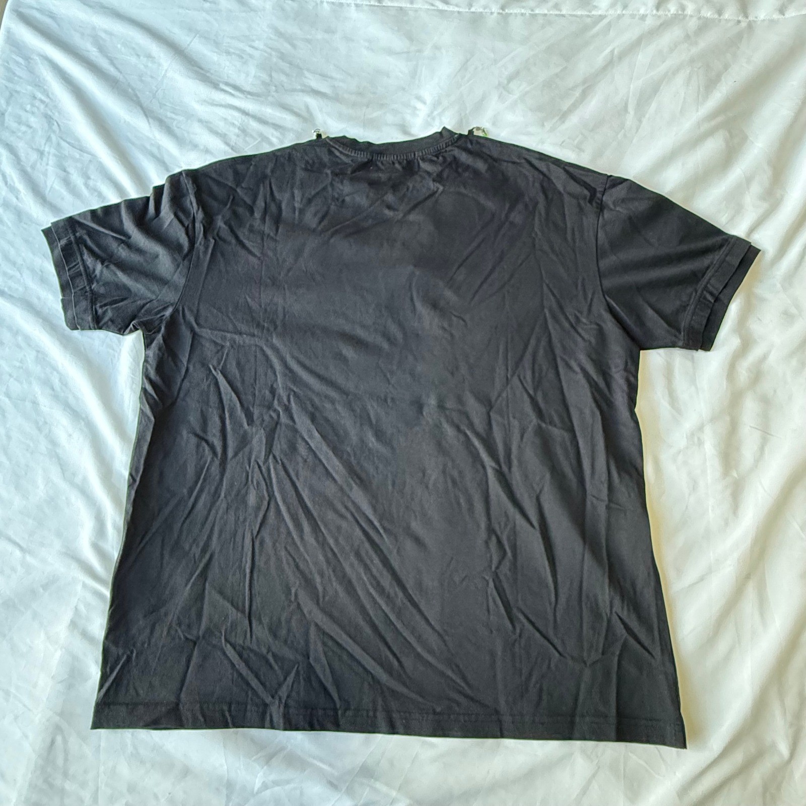 Ambush Stoppers T-Shirt Black Neon Green Cord Mens Size M gallery