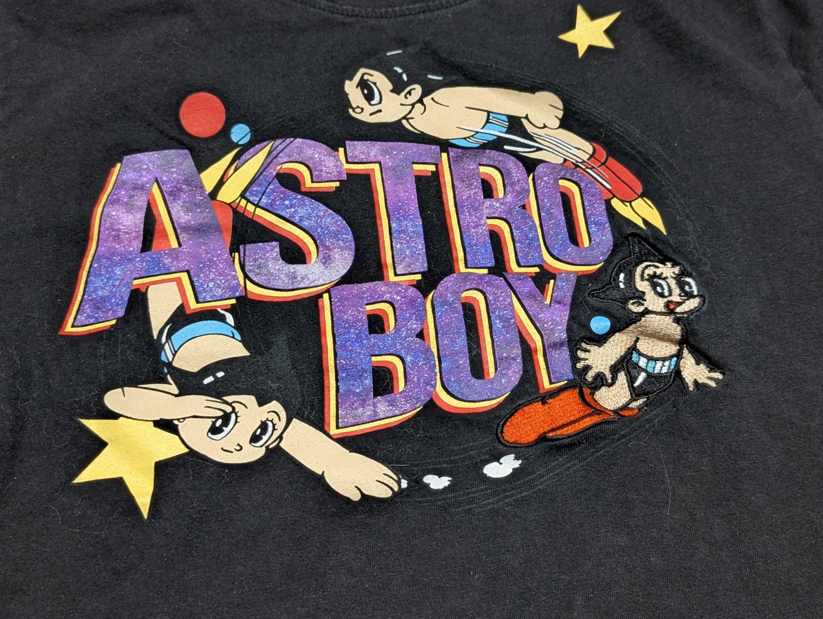 Astro Boy Mens Large Lotka Anime Red Boots American Thunder Anime T-Shirt Tee gallery