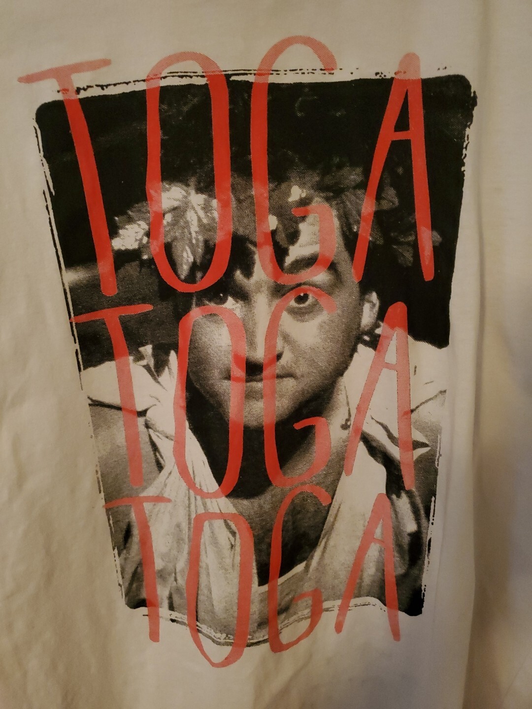 Animal House Jim Belushi Toga T-shirt Size XL BG8 gallery